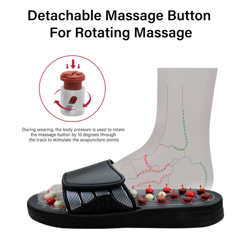 Leyluxe Acupressure Slippers